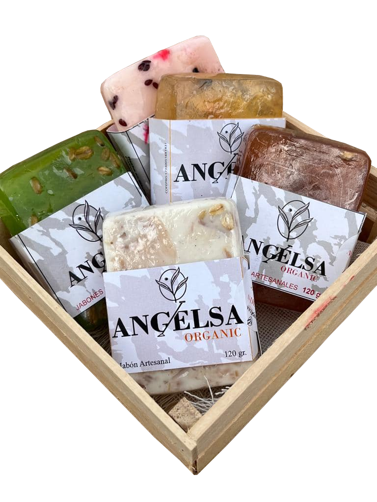 Botella de vidrio orgánica